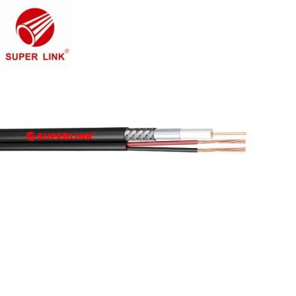 cable coaxial de blindaje cuádruple