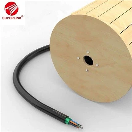 Cable de fibra óptica al aire libre de la antena y del conducto 48 de la fábrica de Hangzhou GYTS