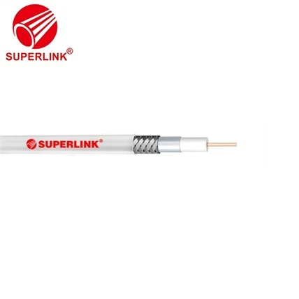 Cable coaxial RG59 con cable de alimentación
