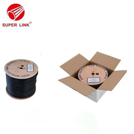 Cable coaxial de baja pérdida de alta calidad Kx6 Kx8 Kx100 BC CCS PVC LSZH PE 305m