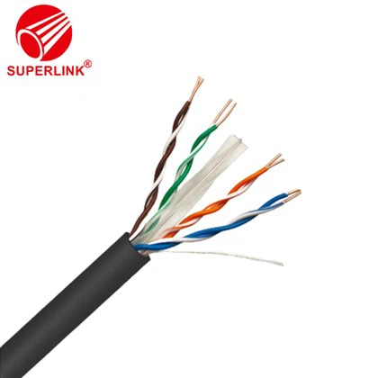 Red de cable Lan de TPU UTP CAT6 para comunicación
